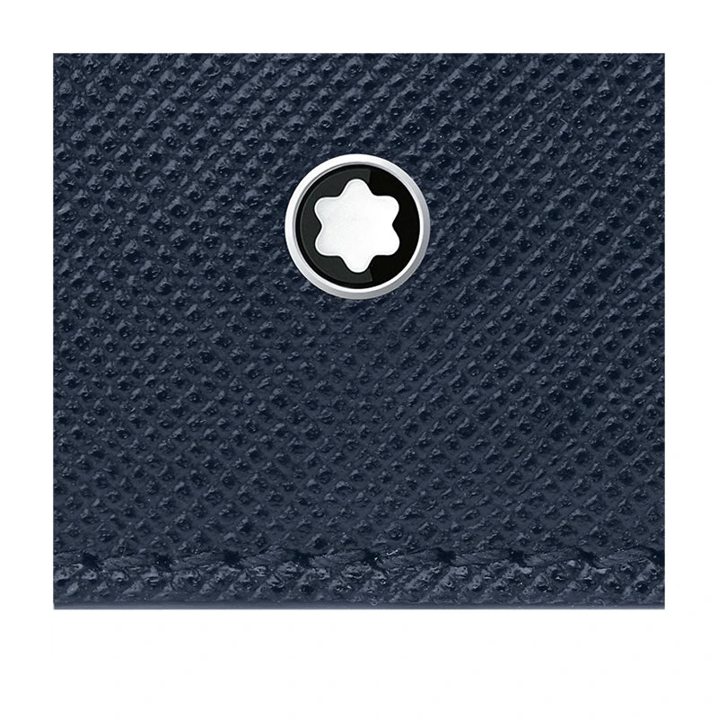 Portafogli 6 scomparti sartorial blu