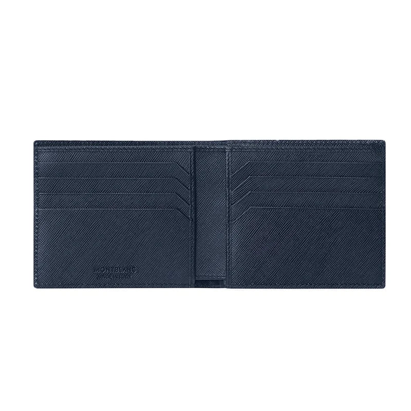 Portafogli 8 scomparti sartorial blu