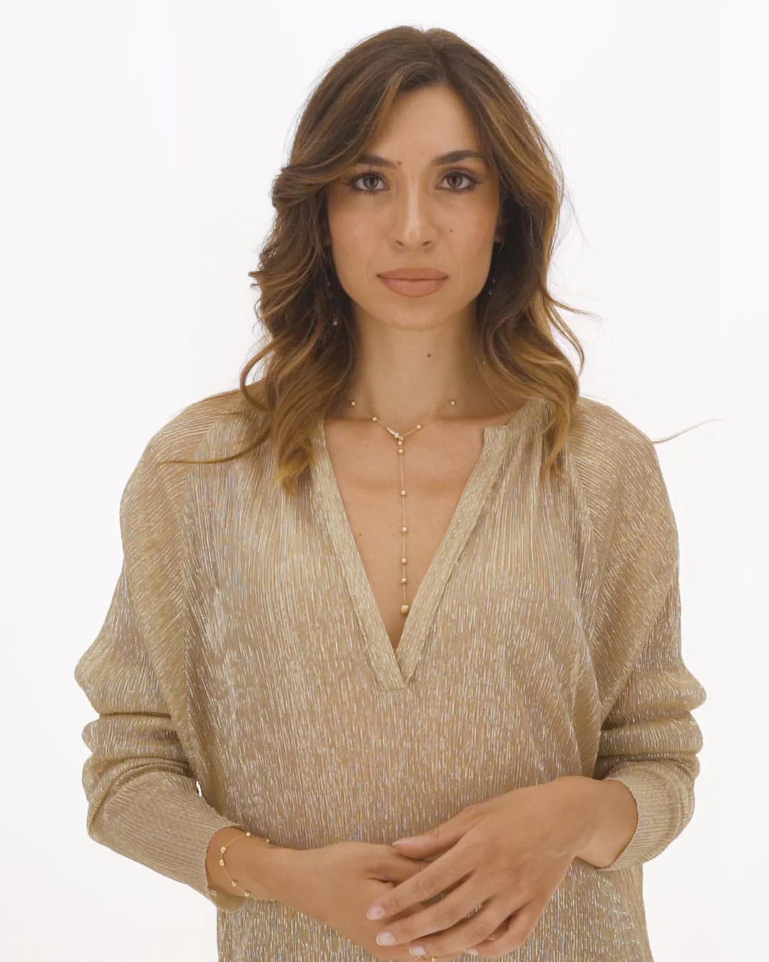 Bracciale soffio con boules