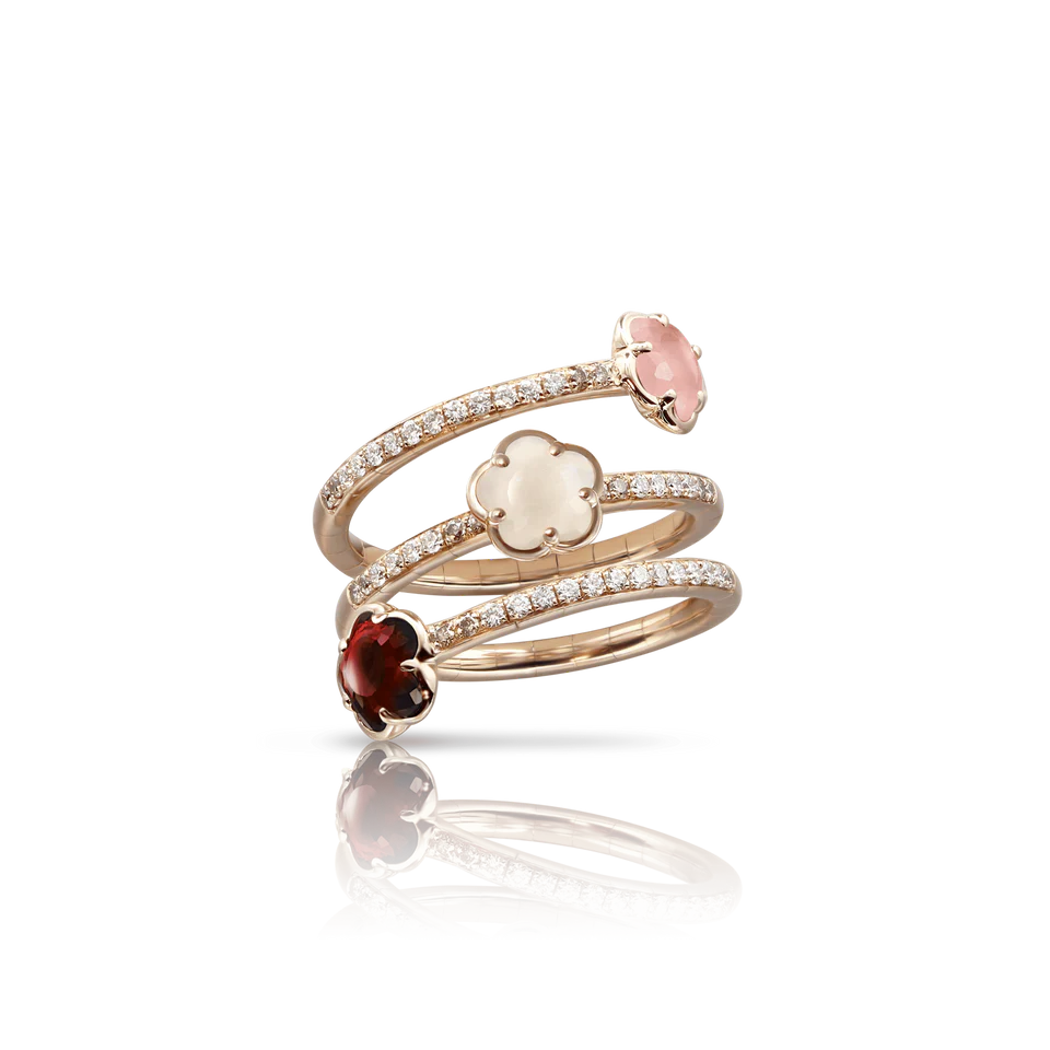 Anello figlia dei fiori 2 giri