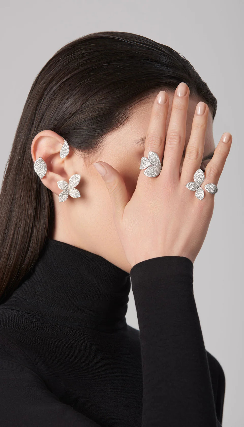 Anello giardini segreti tre foglie