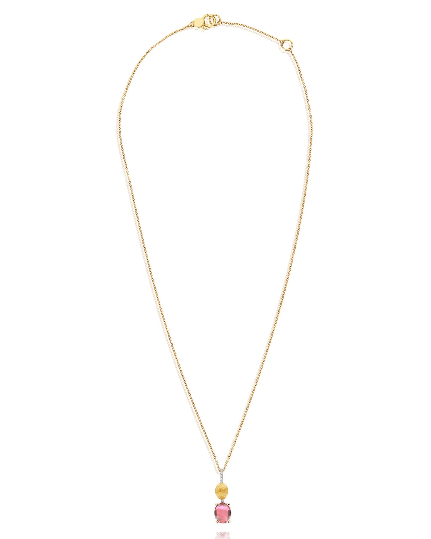 Collana Dancing Tourmalines rosa
