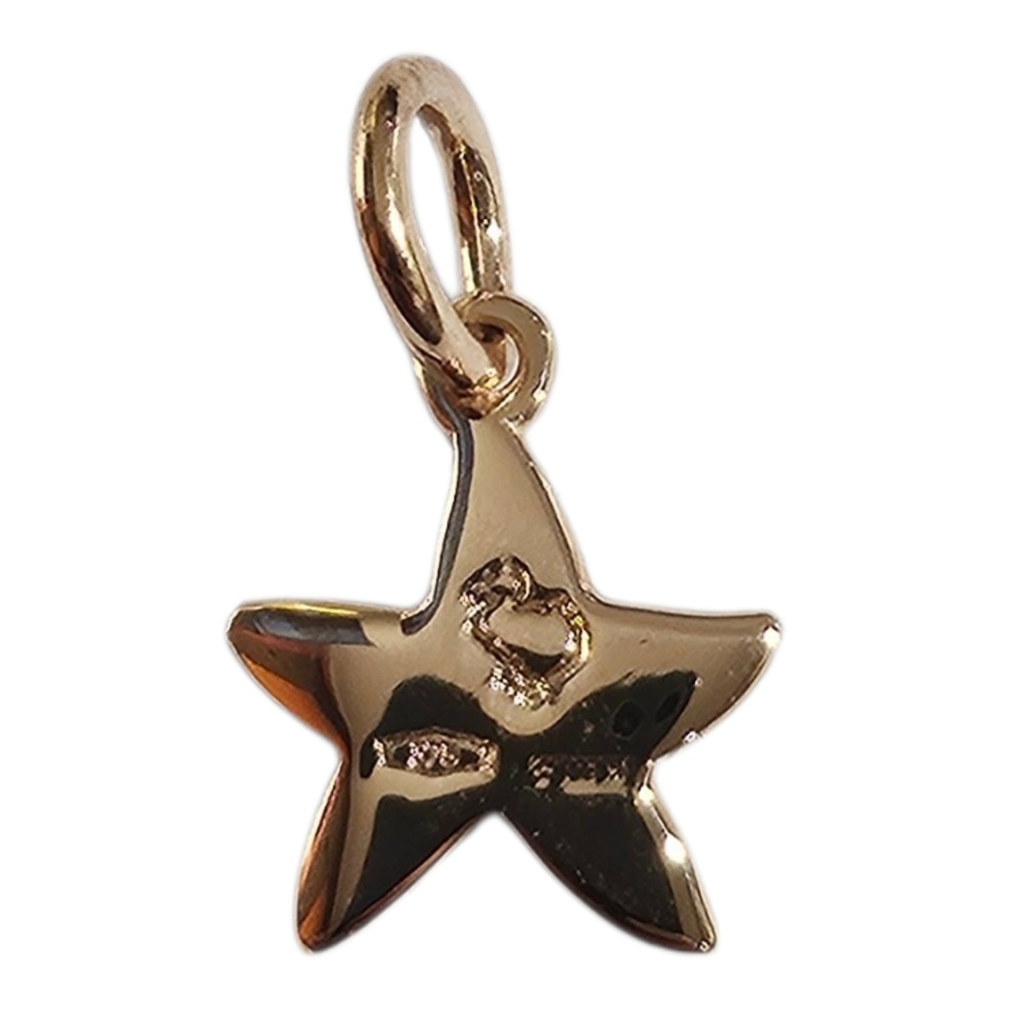 Charm DoDo Stella Oro Rosa Diamanti Brown
