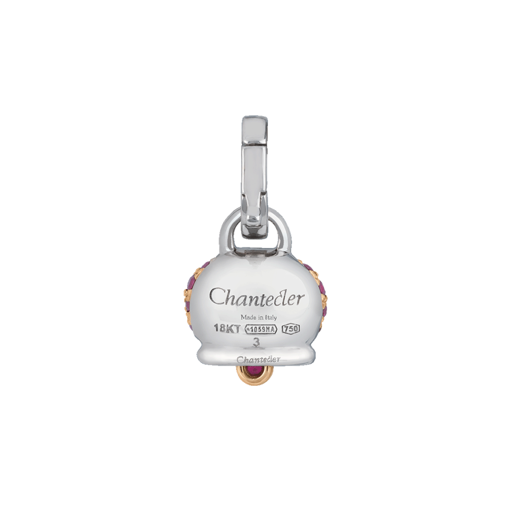 Campanella piccola pavé rubini