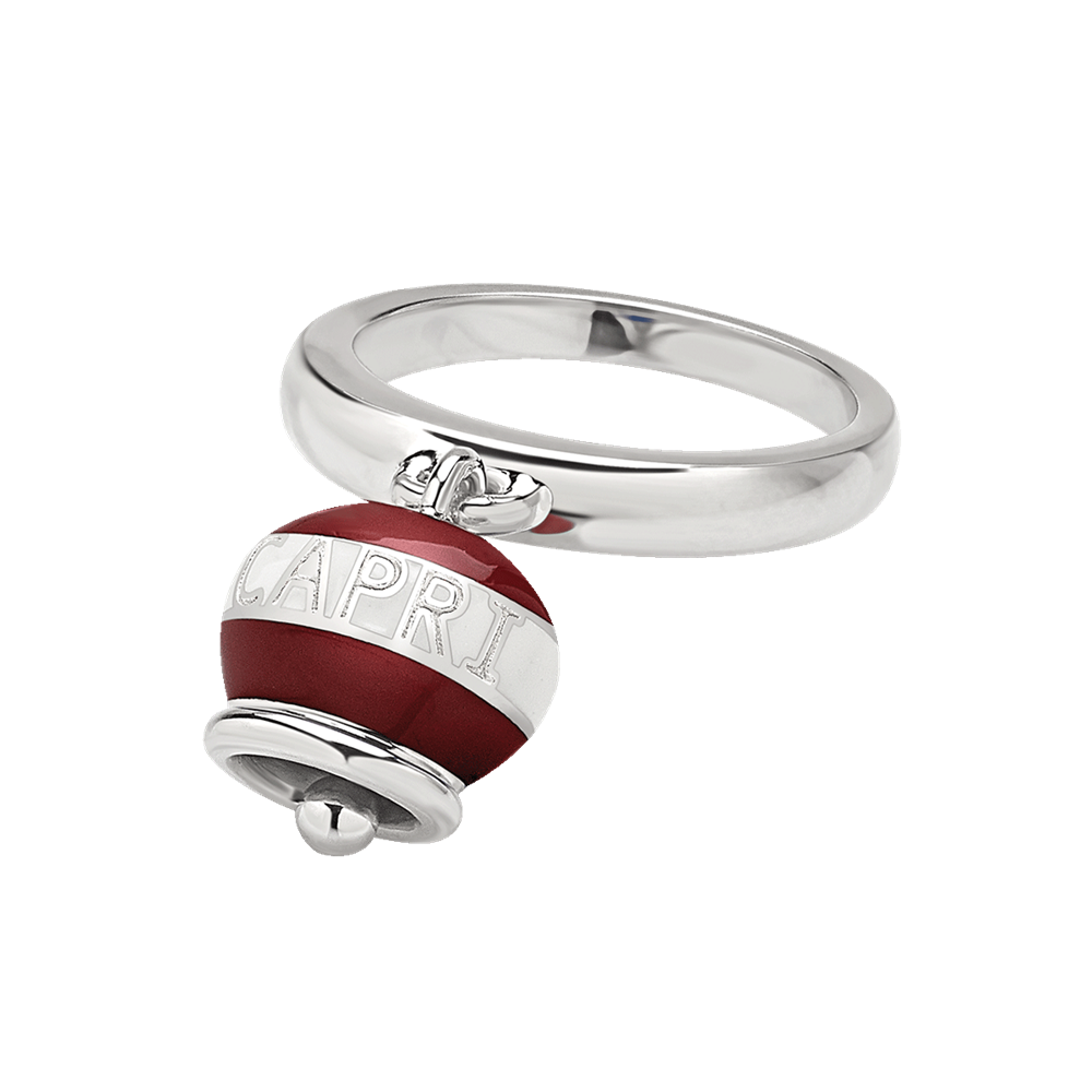 Anello capriness rosso