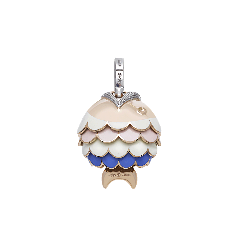 Campanella grande pesce paillettes