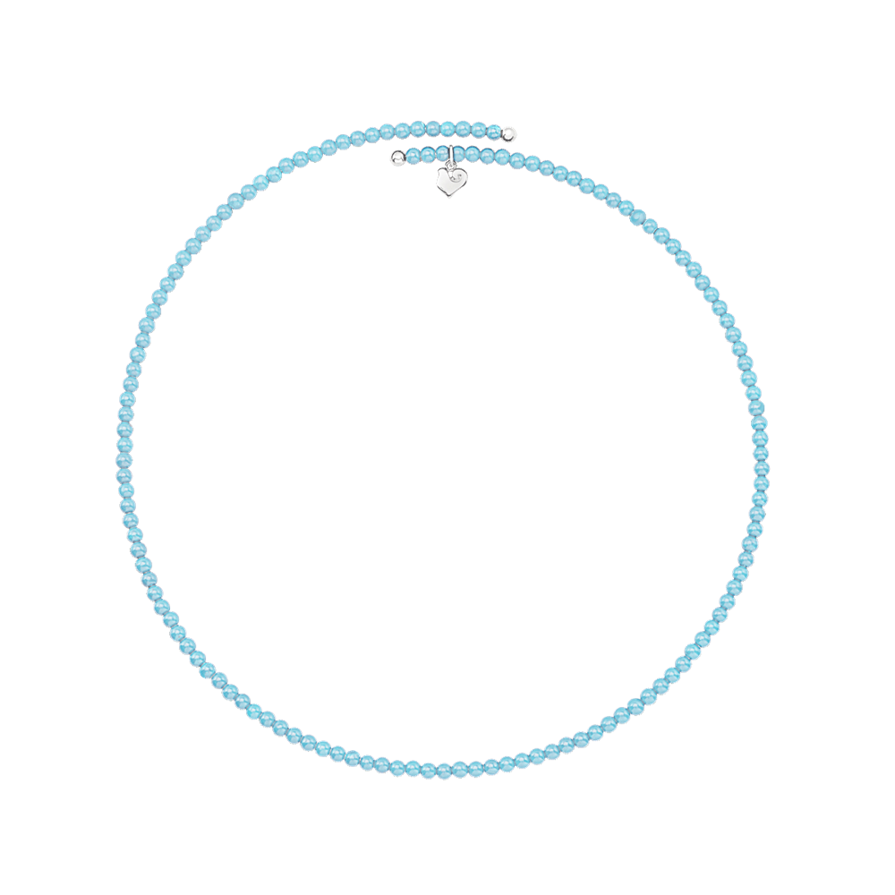 Chocker in turchese