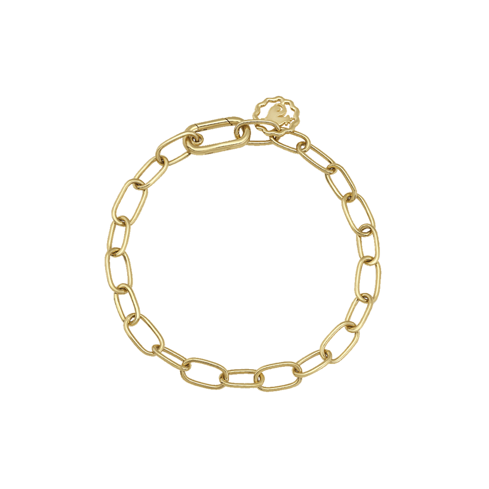Bracciale catena maglie ovali