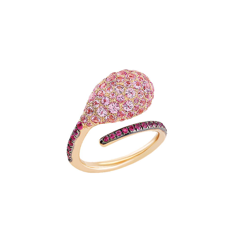 Anello Joyful rosa