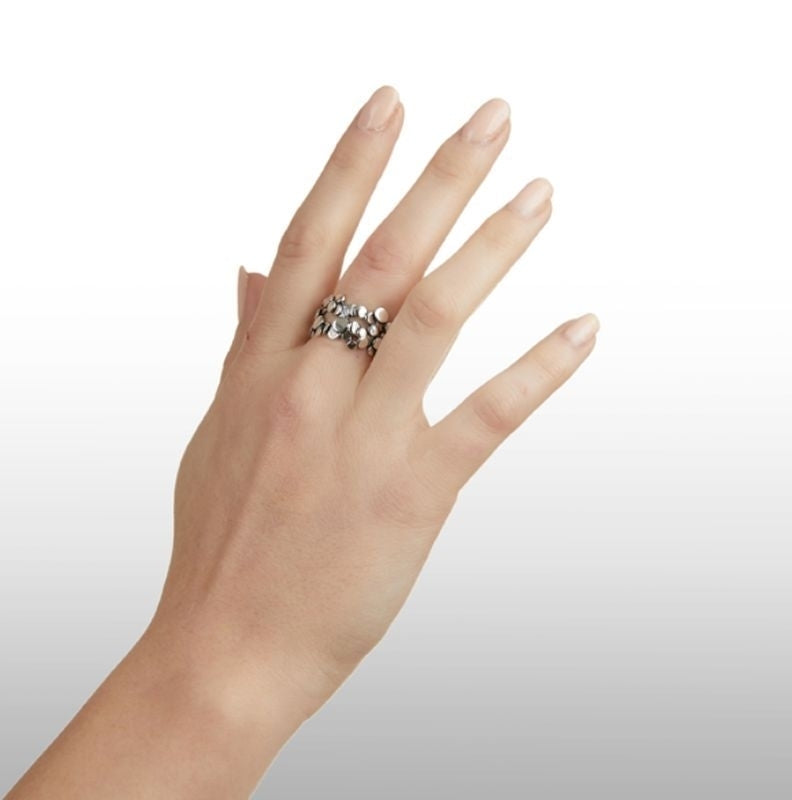 Anello Fascia Pailettes