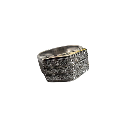 Anello Fascia Pavè
