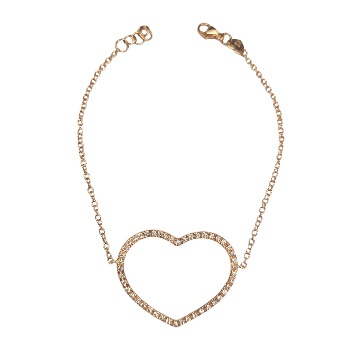 Bracciale Marco Gerbella Cuore con Diamanti