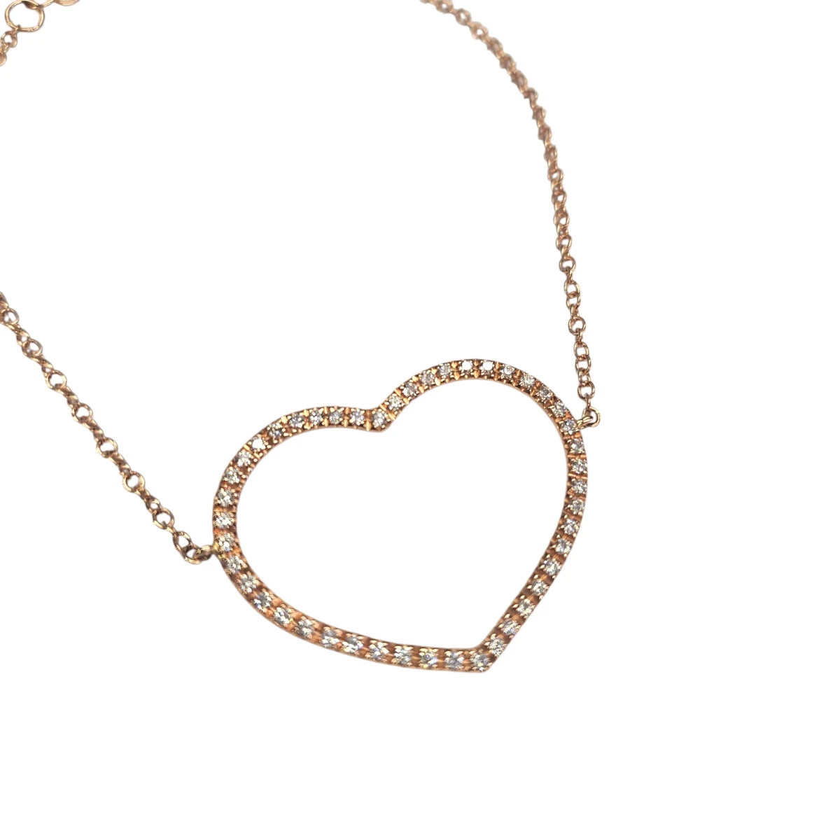 Bracciale Marco Gerbella Cuore con Diamanti