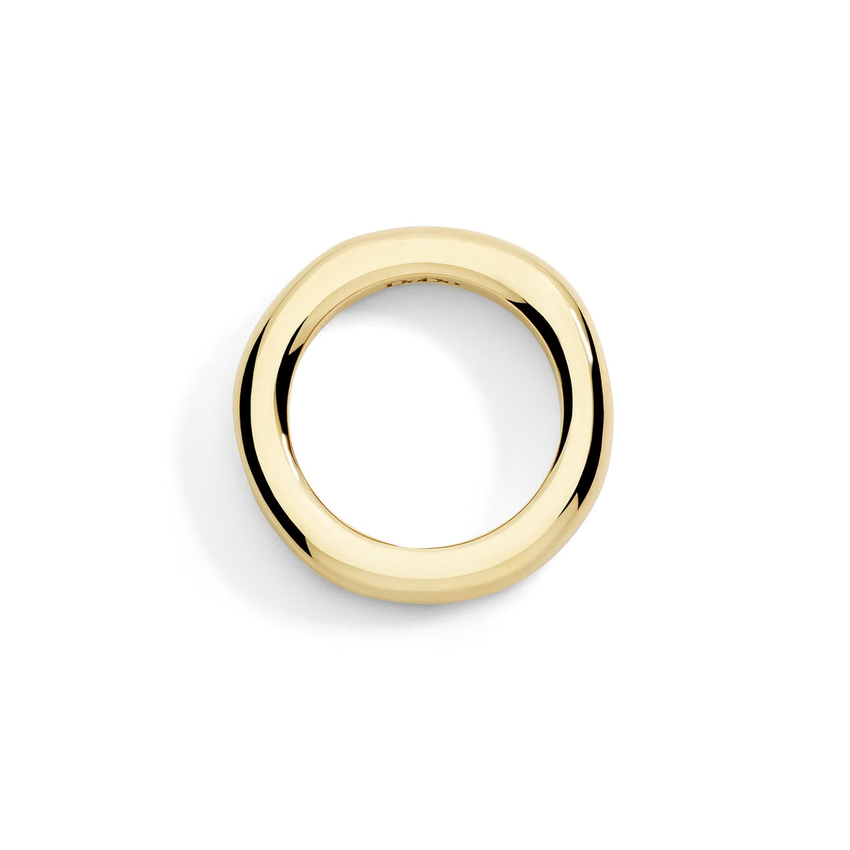 Anello pepita oro giallo