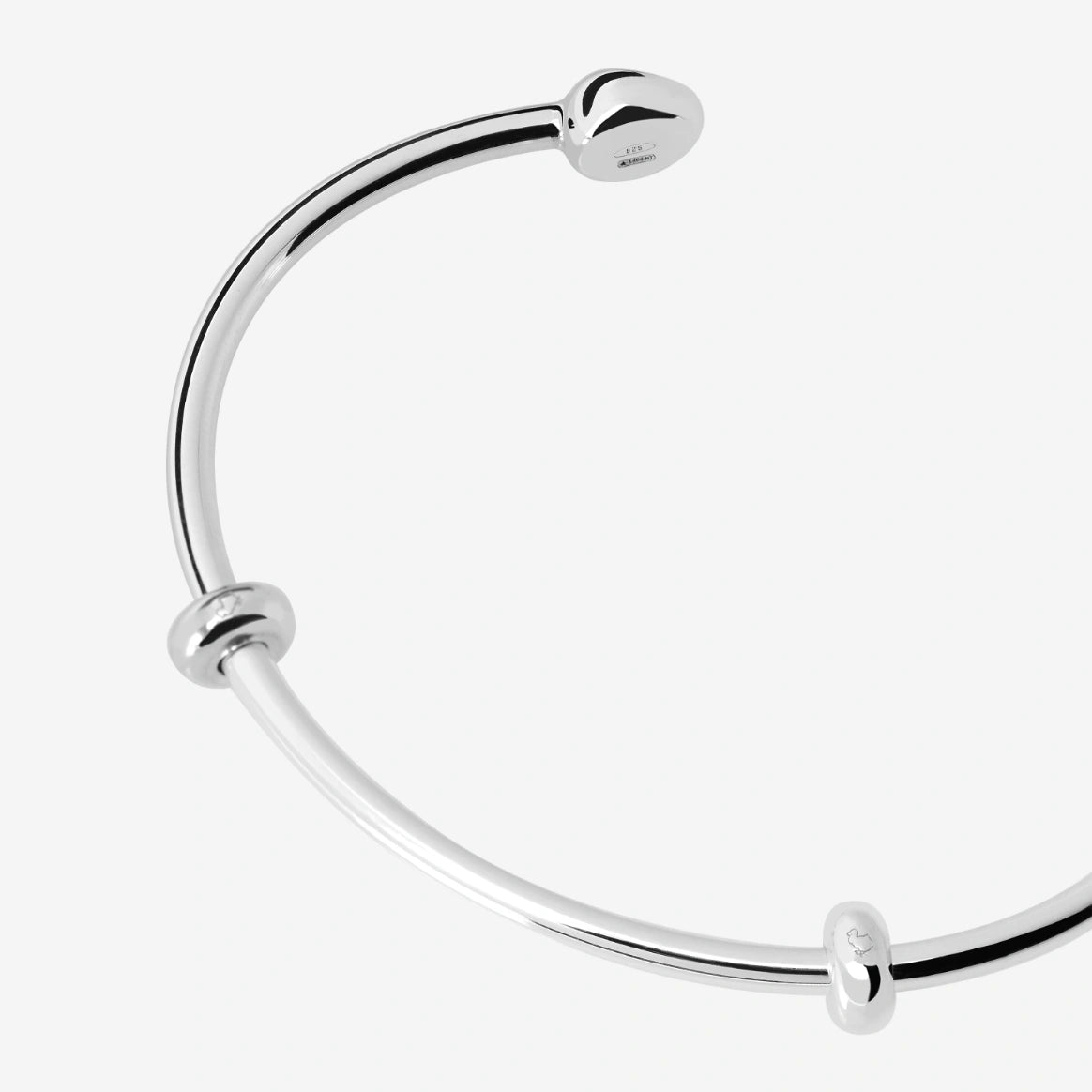bracciale cuff pepita argento