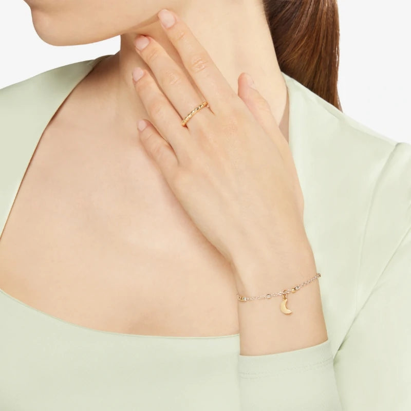 bracciale mini granelli argento & oro giallo