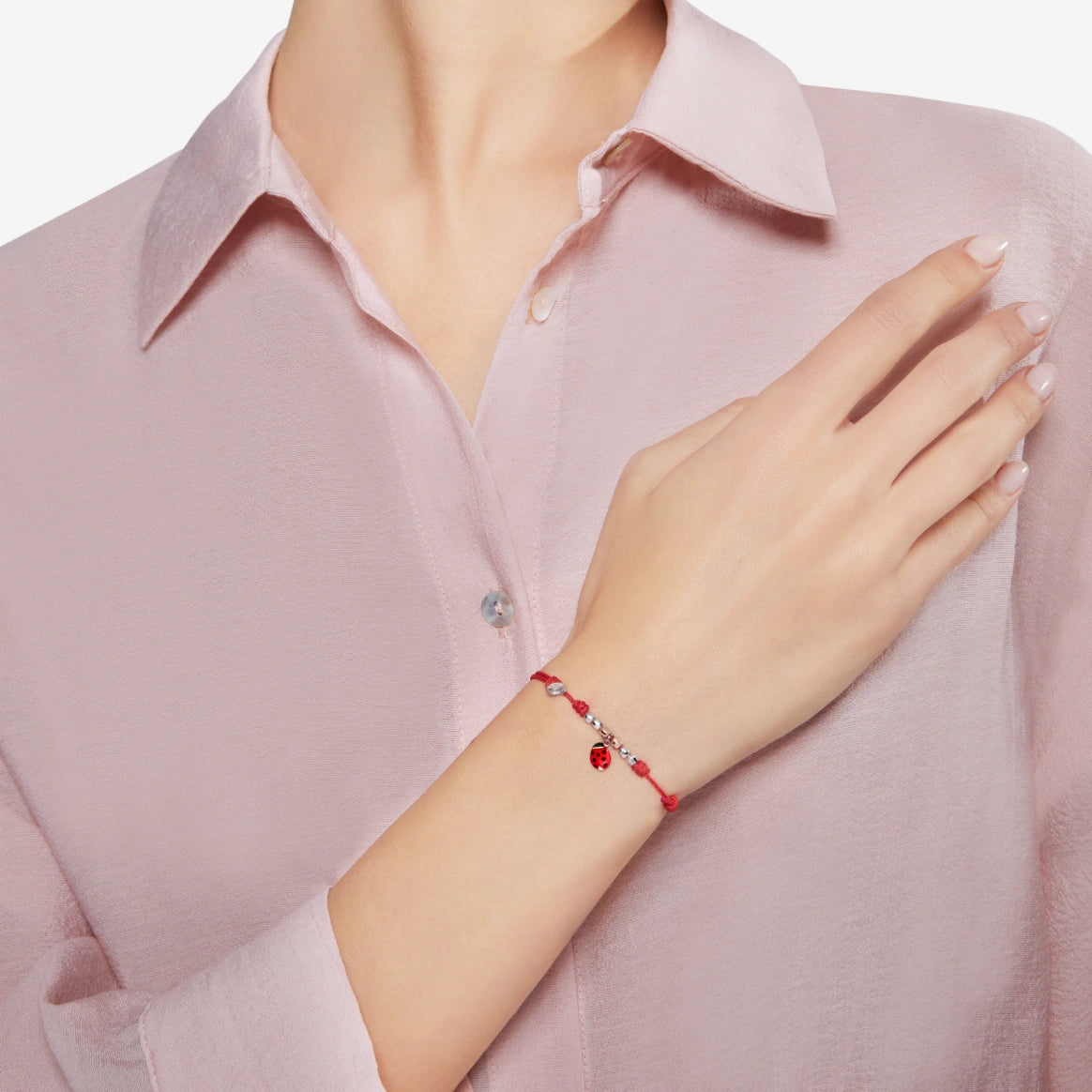 bracciale pad mini coccinella