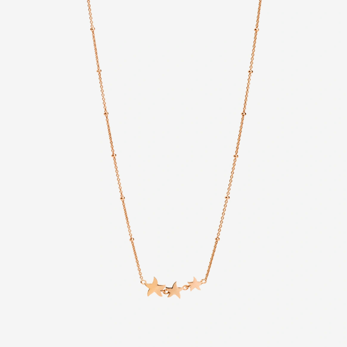 collana stellina oro rosa