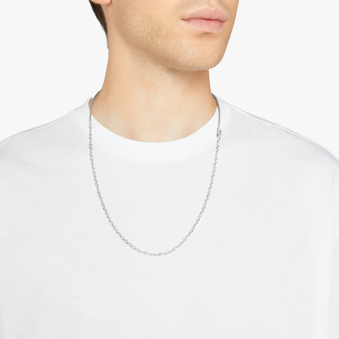 collana nodo argento