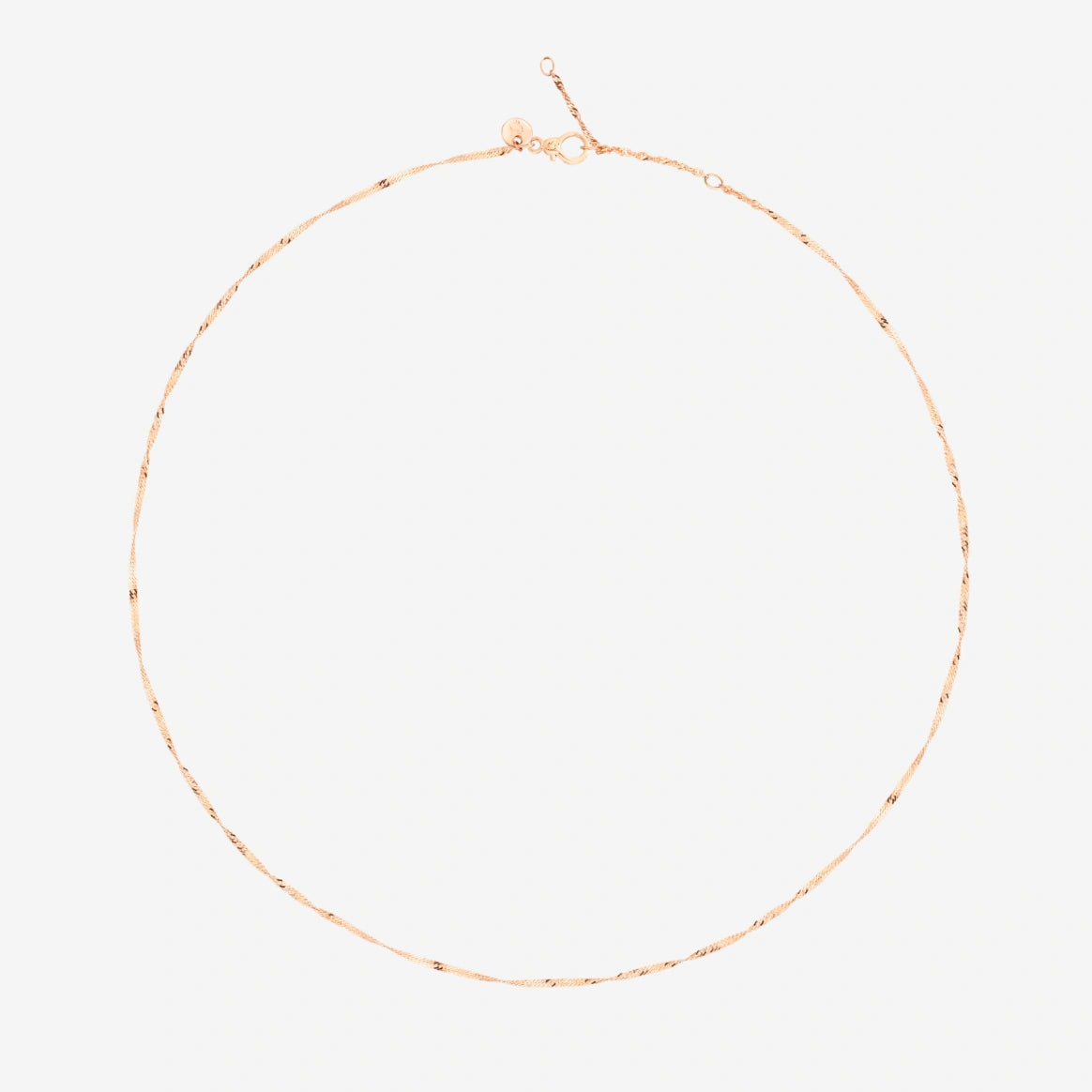 Collana torchon Essentials oro rosa