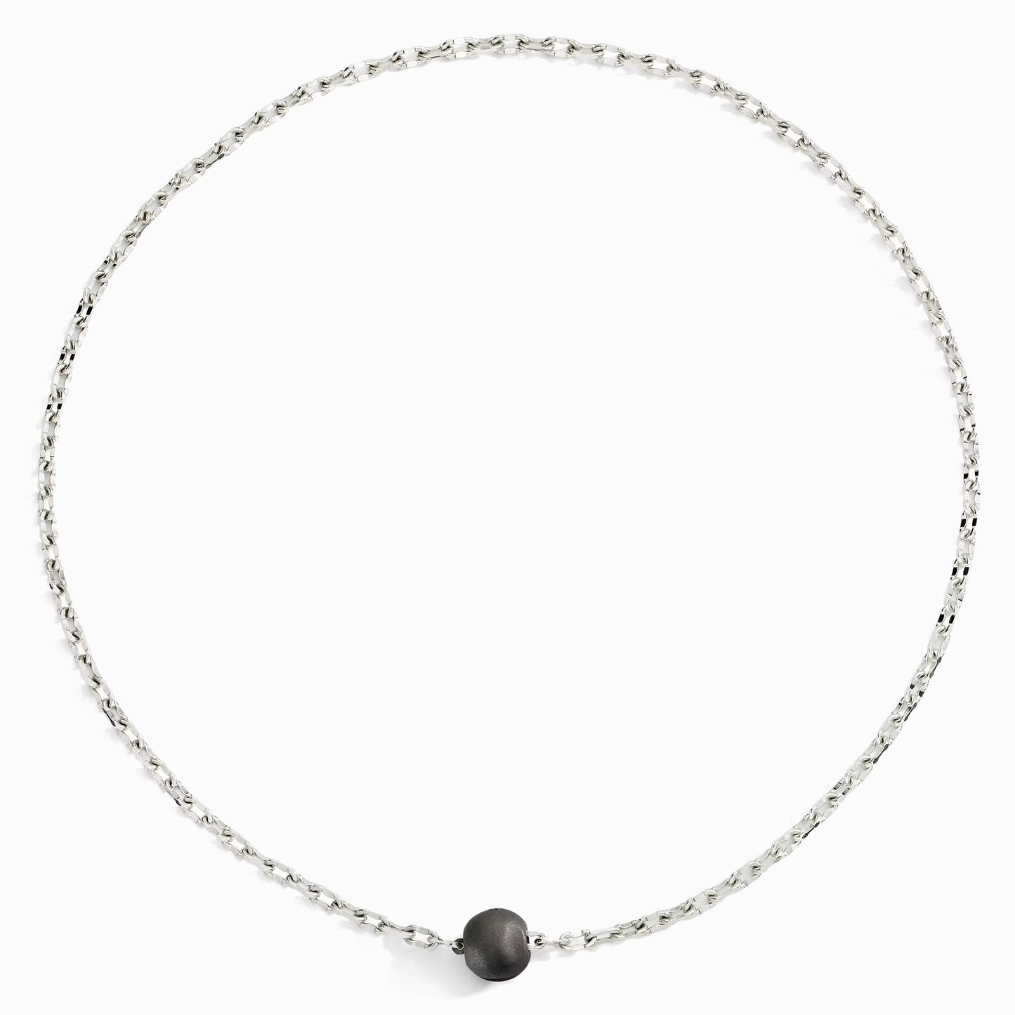 Collana Pepita in Argento e Titanio