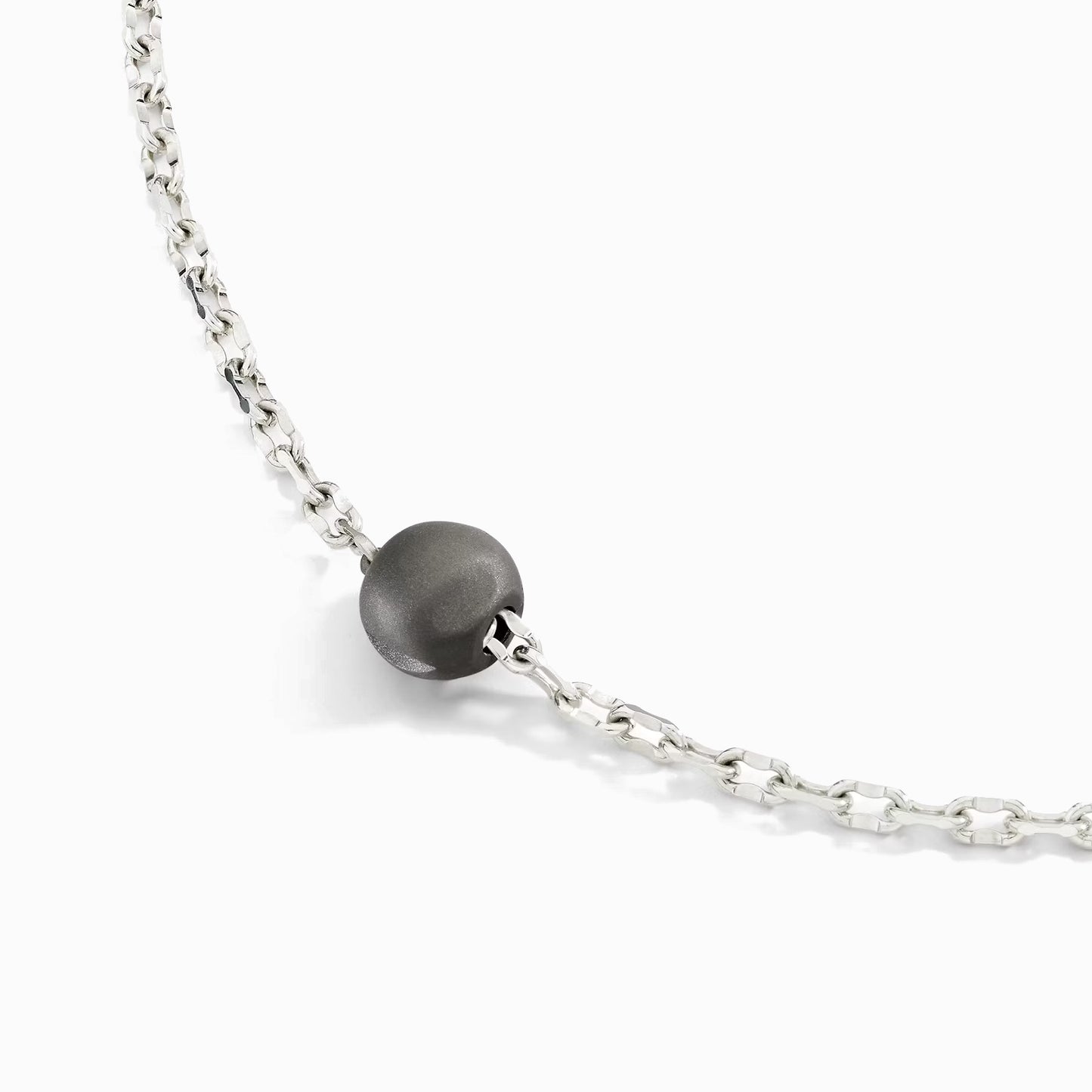 Collana Pepita in Argento e Titanio