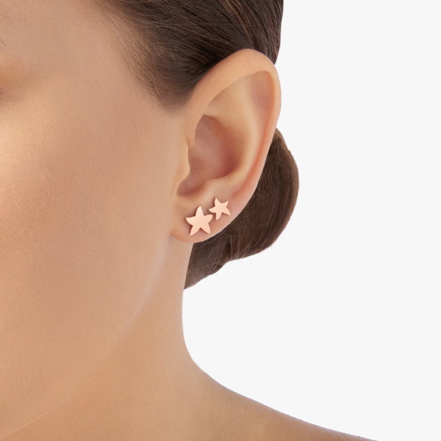 Orecchino stud mini stellina