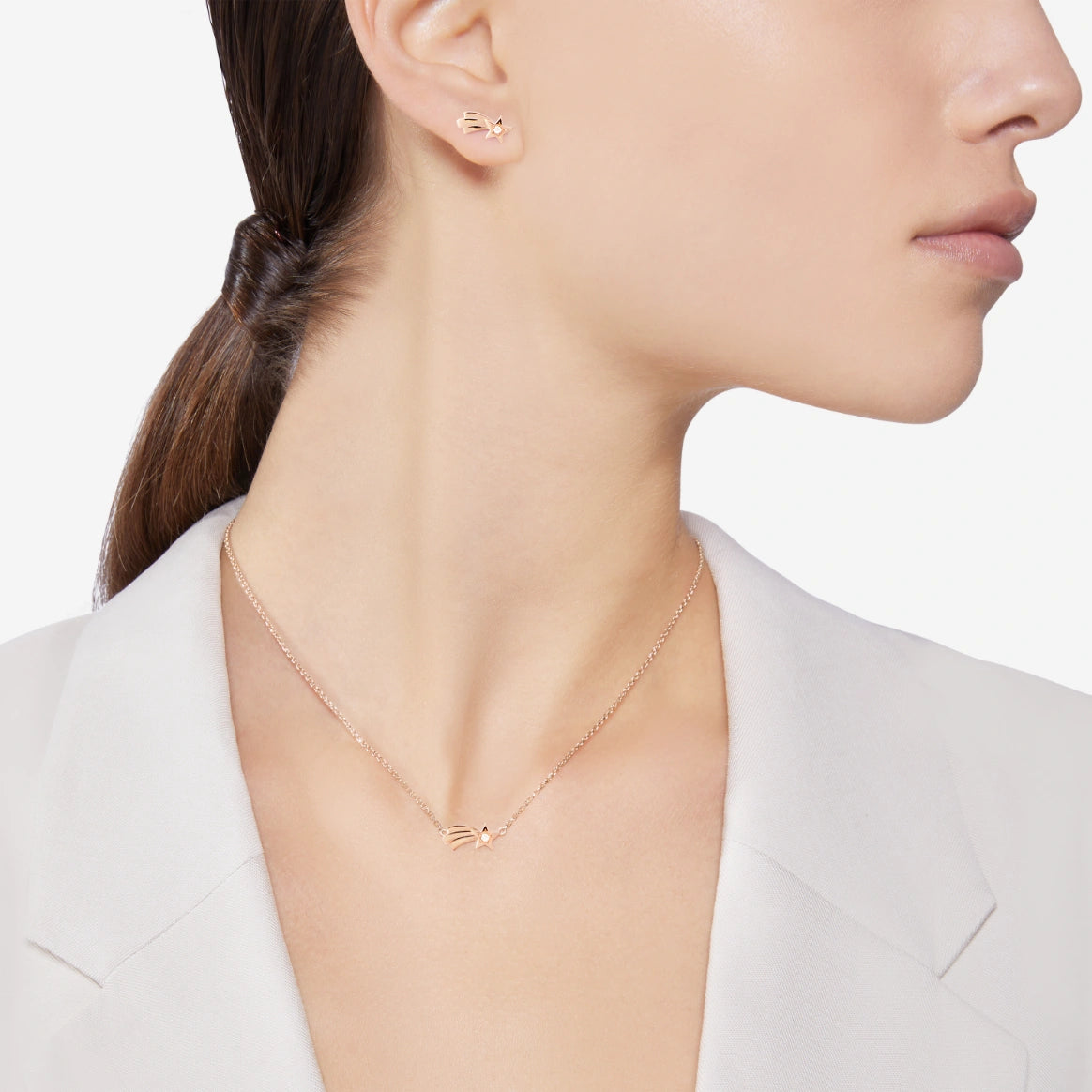 Orecchino stella cometa