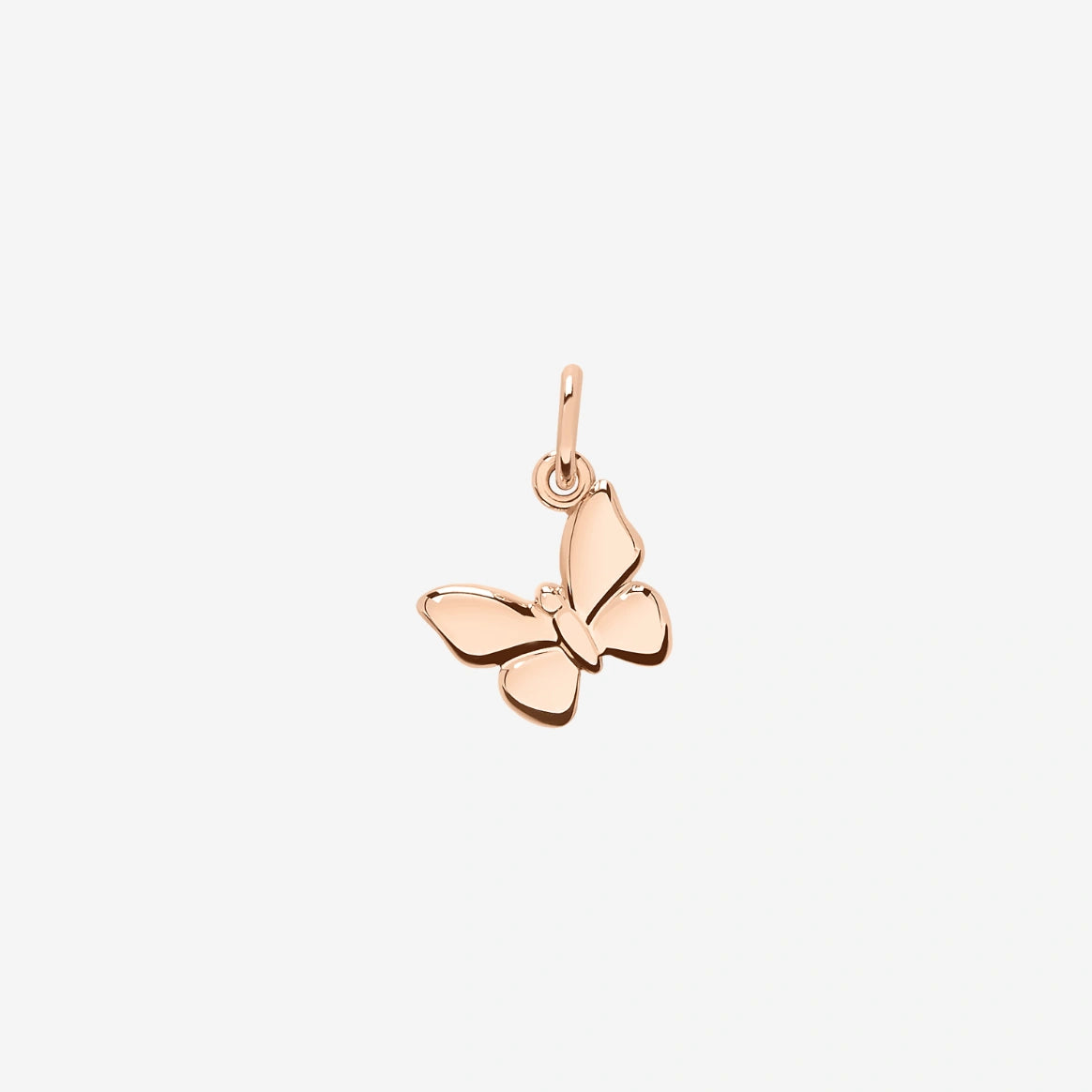ciondolo farfalla oro rosa