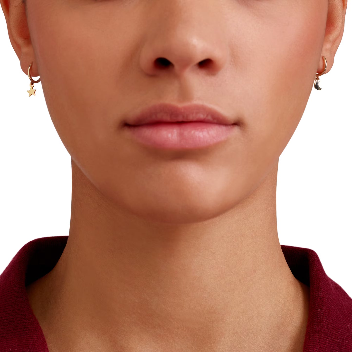 Orecchini Hoop Stellina & Luna