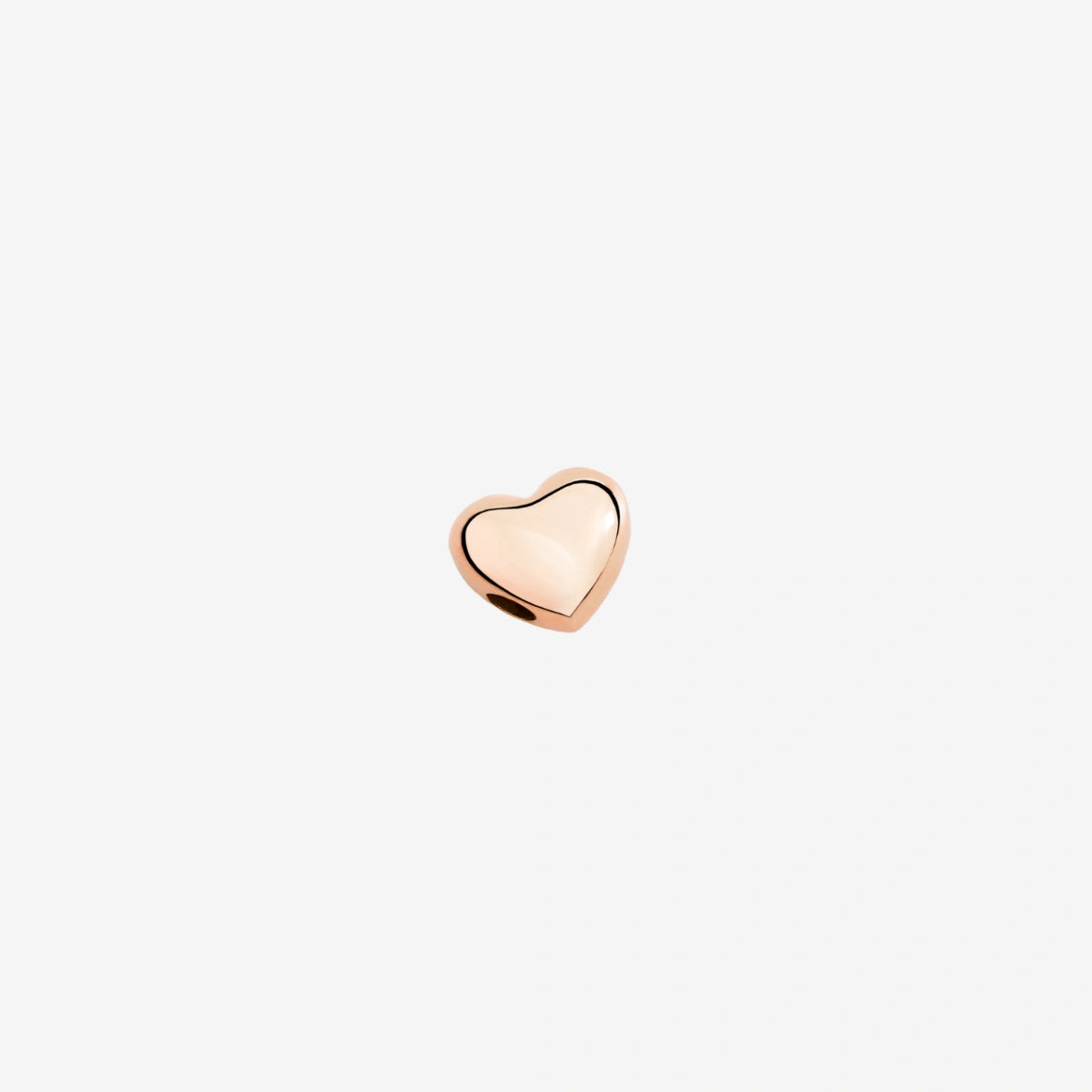 Componente Cuore Oro Rosa