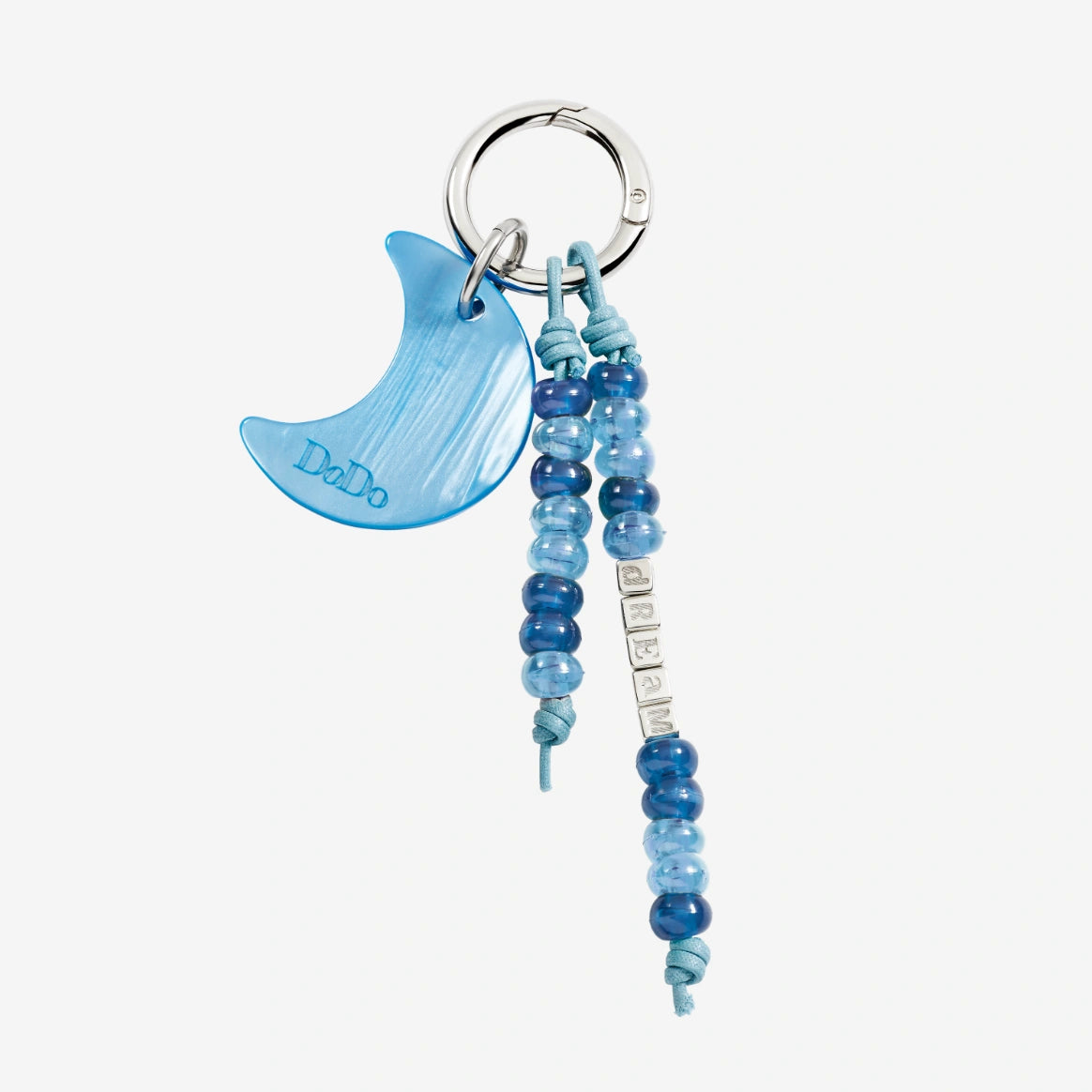 bag charms luna in bioresina & plastica riciclata