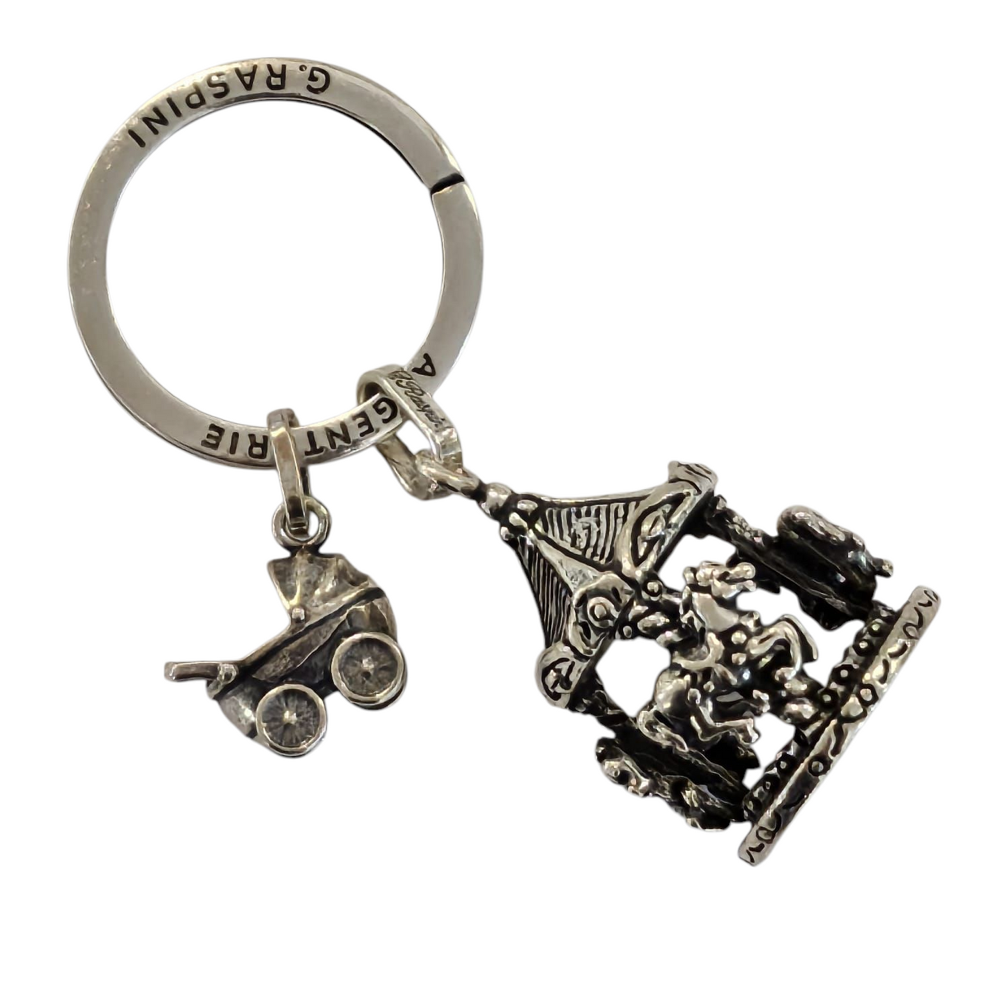 Portachiavi Giovanni Raspini Carosello e Carrozzina