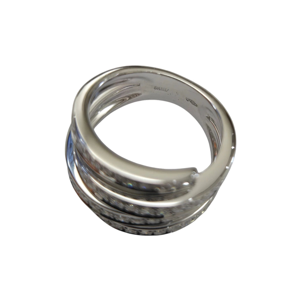 Anello Damiani Gomitolo 4 fasce