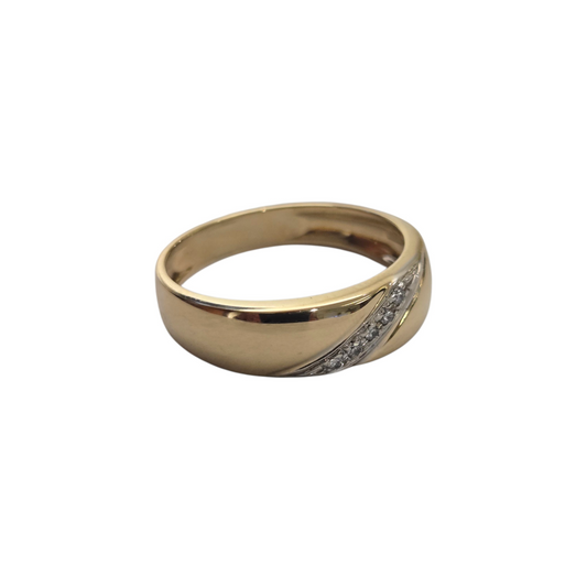 Anello Fedina con diamanti