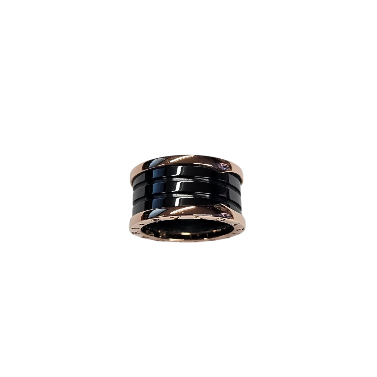 Anello Bulgari B.Zero1 Nero e Rosa