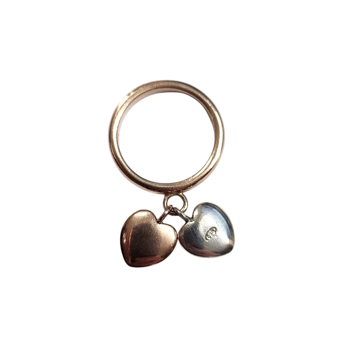 DoDo Anello Cuori Argento e Oro
