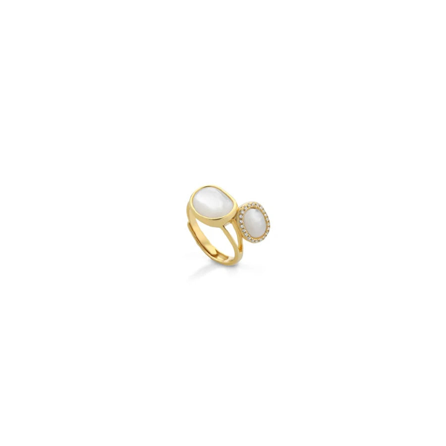 Anello Sidney Contrariè con Contorno