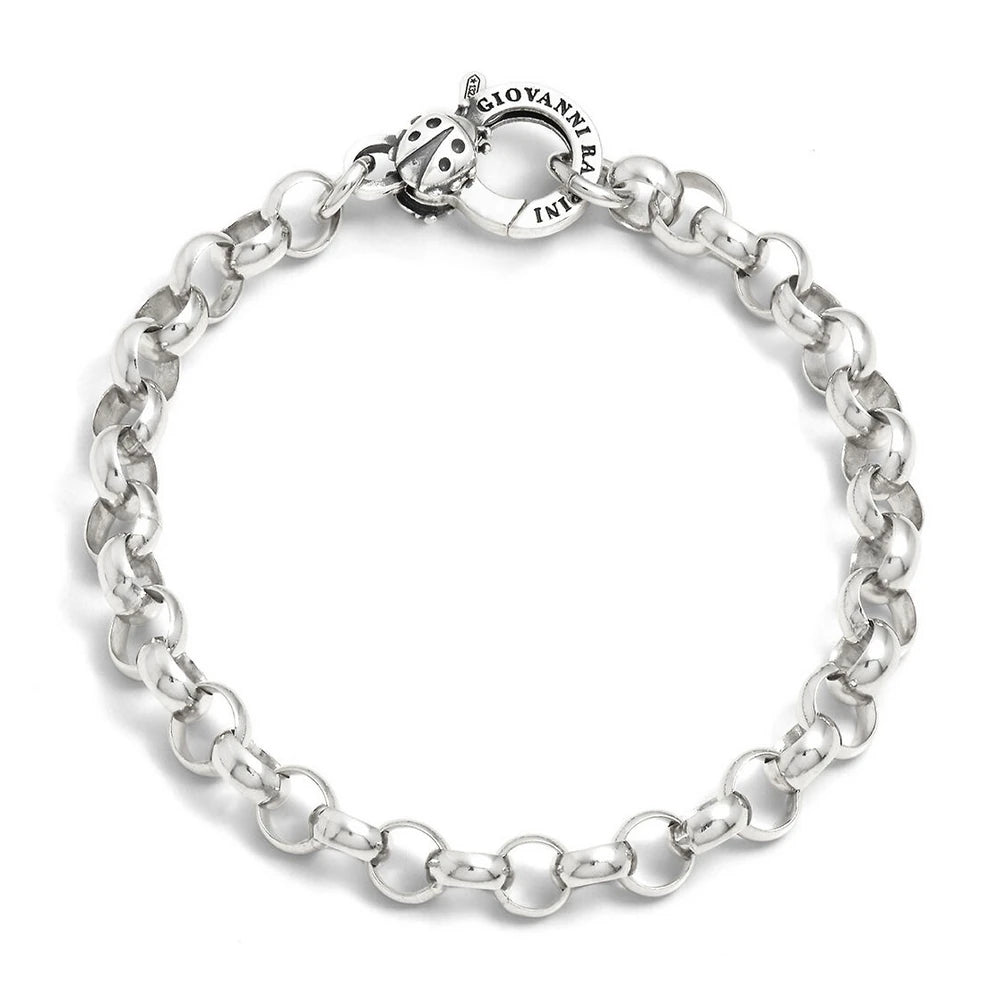 Bracciale Base Rolò Chiusura Coccinella