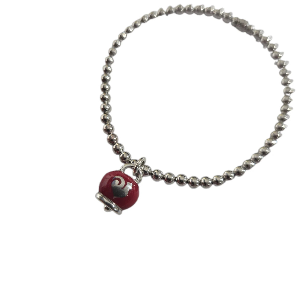 Bracciale Chantecler elastico campanella rossa