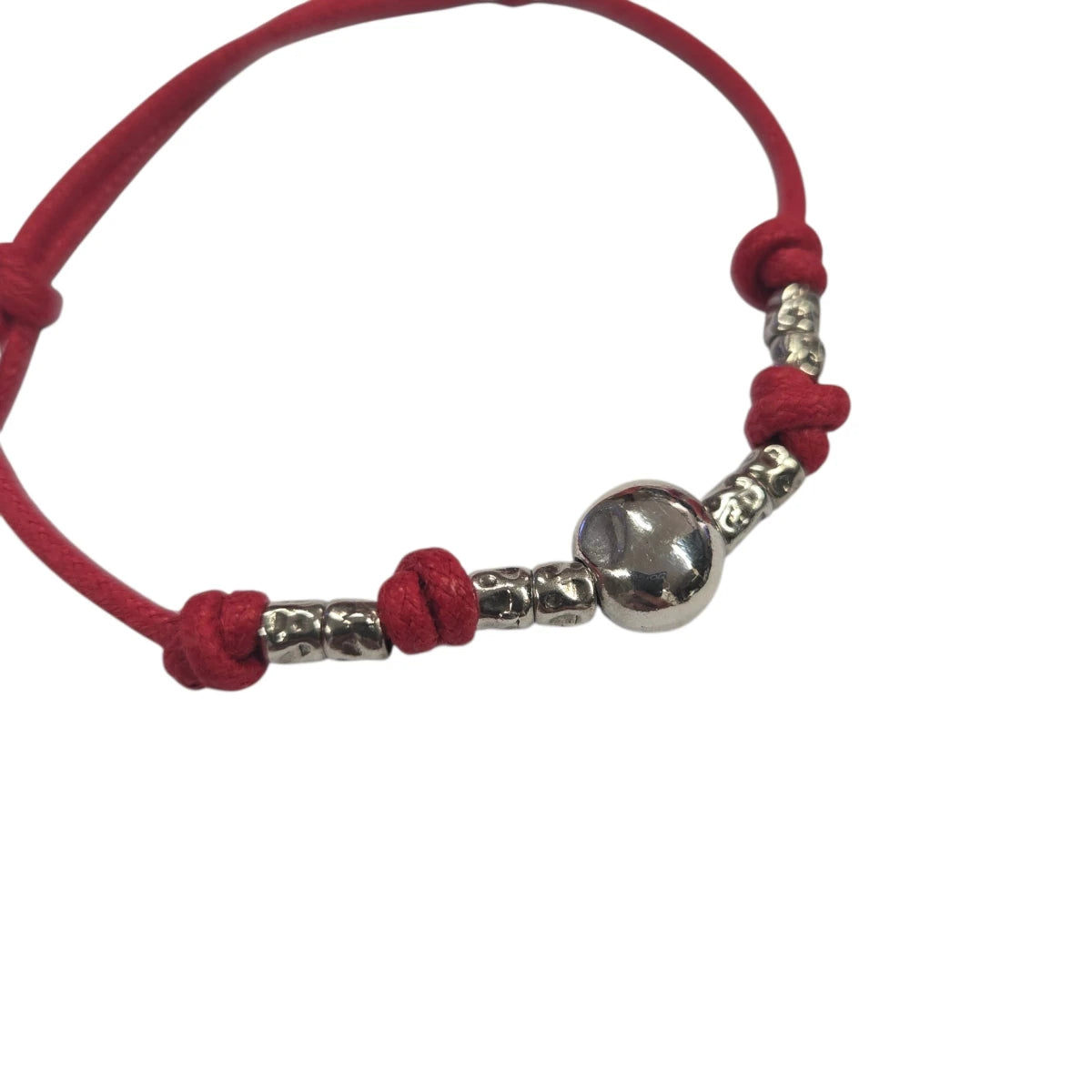 Bracciale Cordino Rosso DoDo Granelli e Pepita