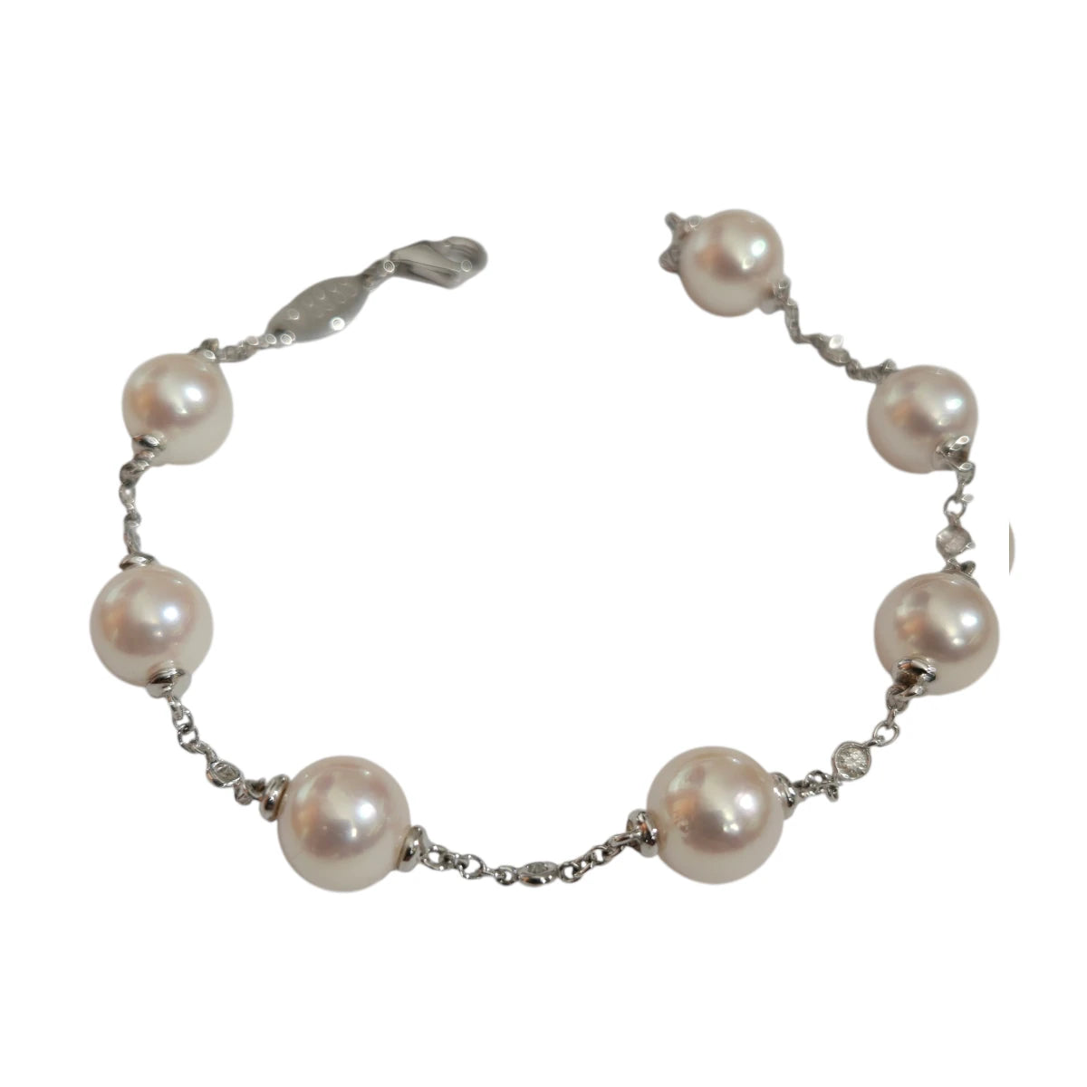 Bracciale Perle e Diamanti