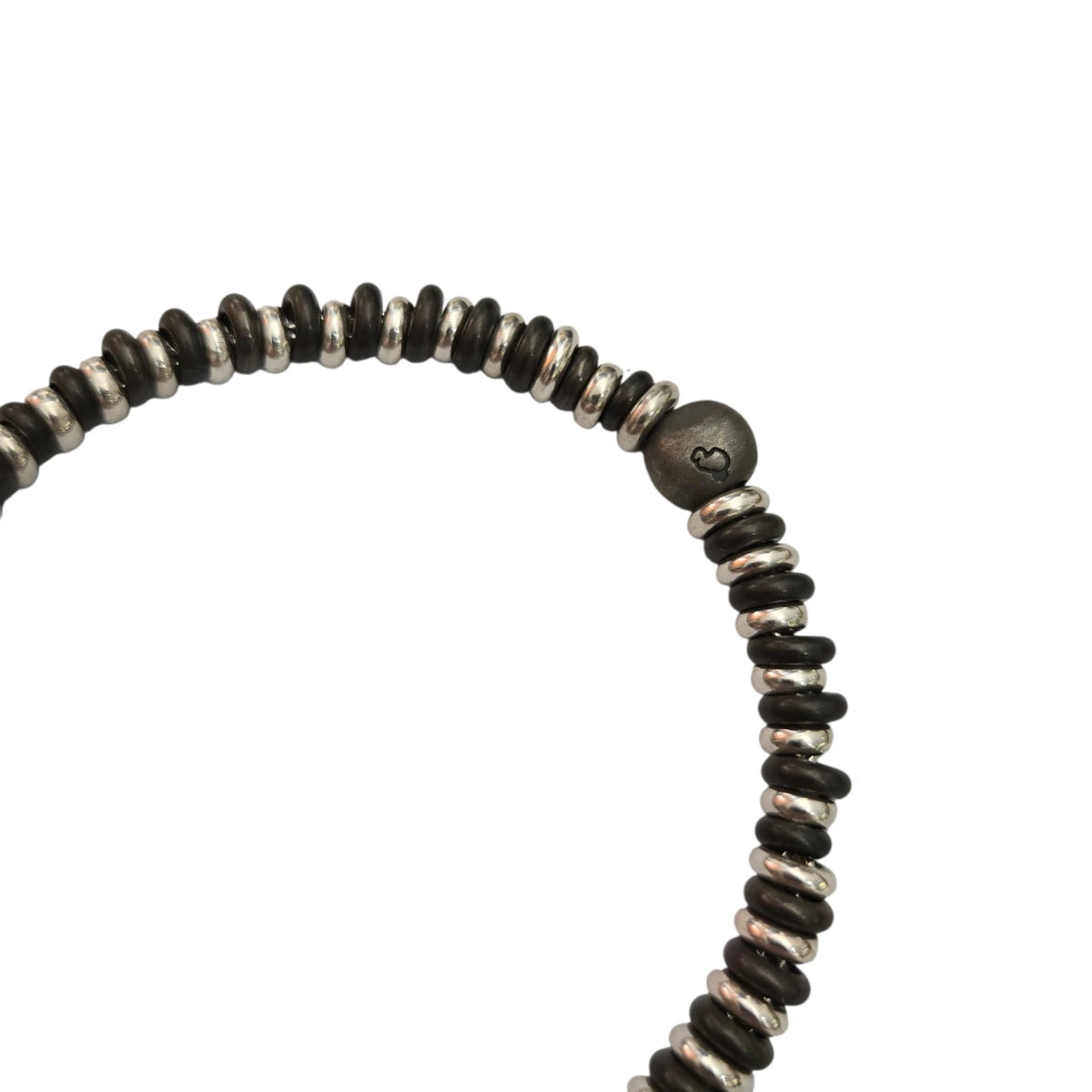 Bracciale DoDo Rondelle Titanio e Argento