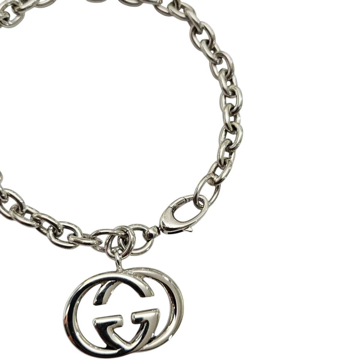 Gucci Logo Pendant Bracelet