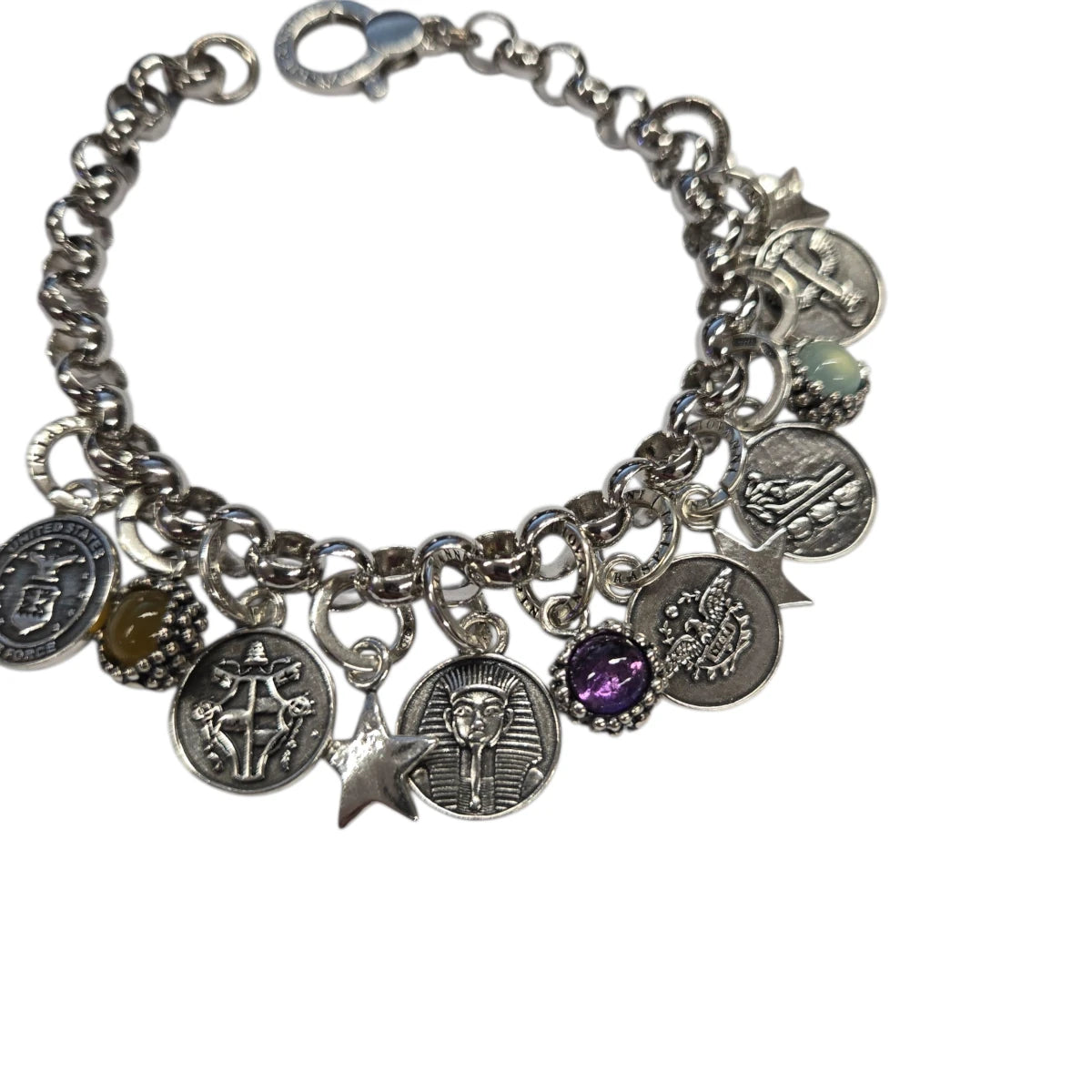 Bracciale Raspini Monete Perlage