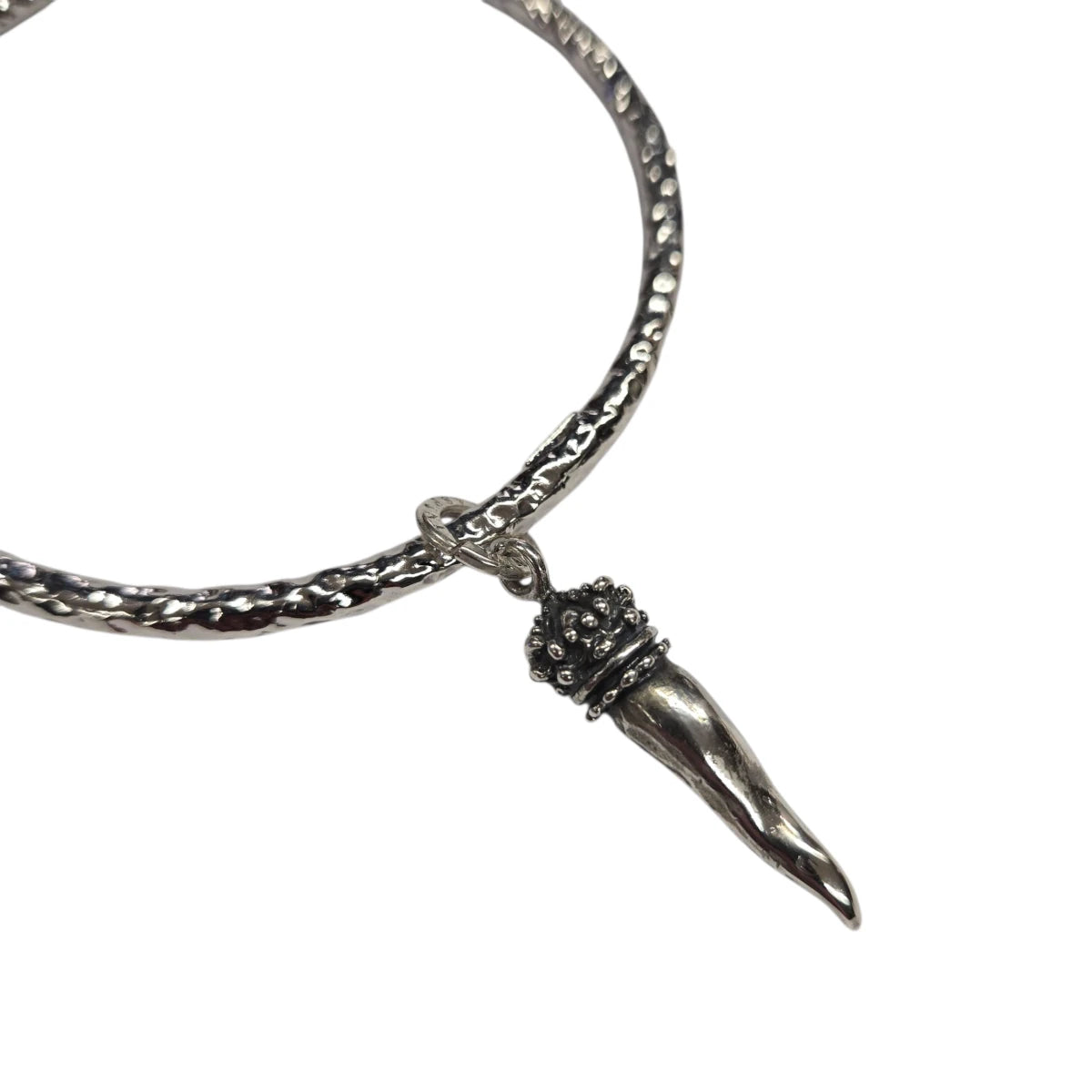 Bracciale Raspini Rigido Martellato con Corno