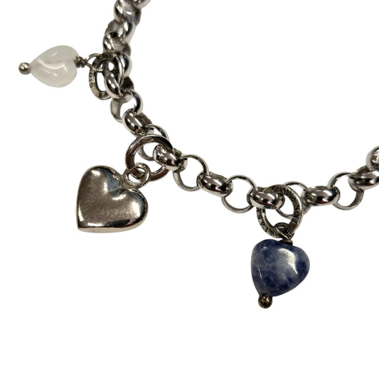 Bracciale Giovanni Raspini Rolò Tre Cuori