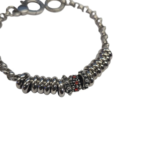 Bracciale Giovanni Raspini Rondelle e Beads Rosso