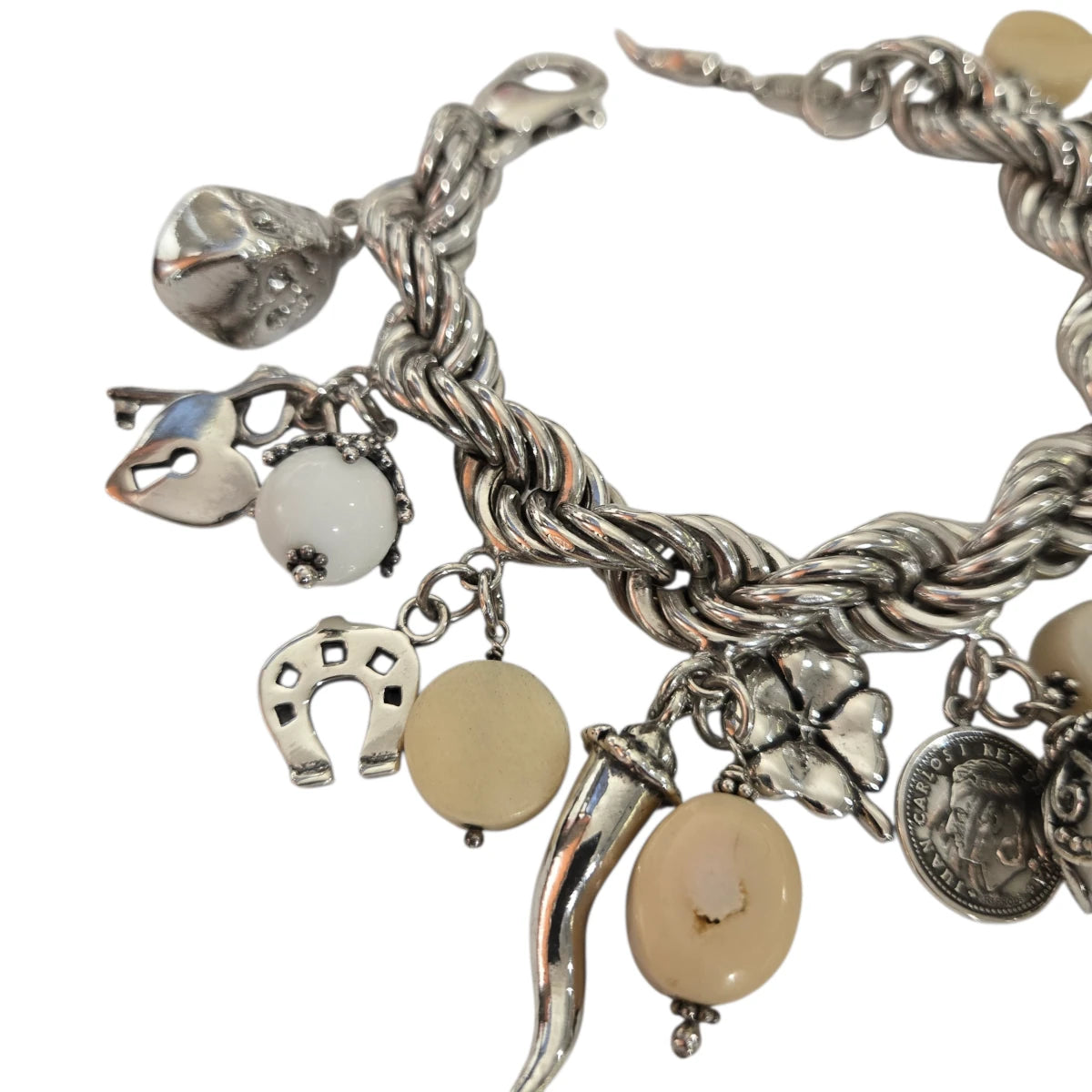 Bracciale Raspini Spirale Multi-charm Fortuna