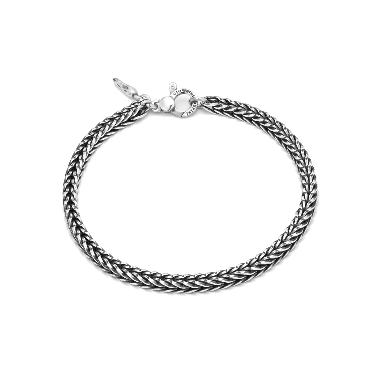 Bracciale Treccia Quadra